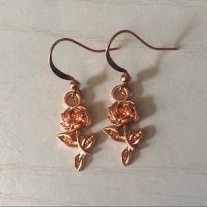 Rose Gold Earrings